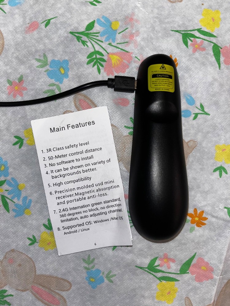 Wireless laser presenter open box never used