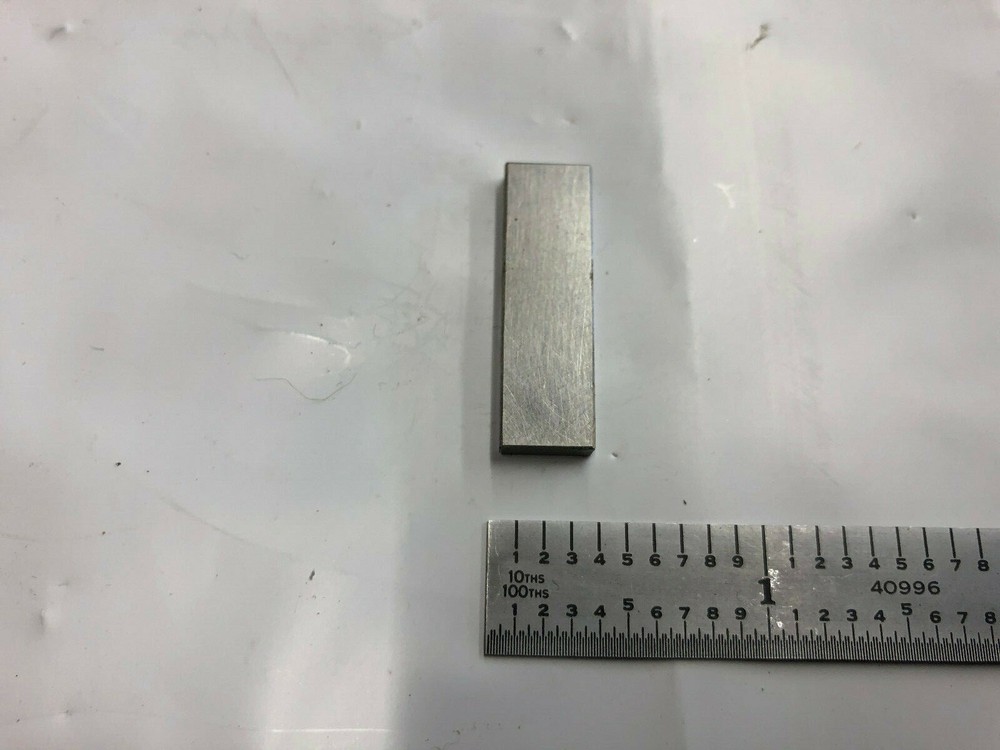 .122 Starrett Rectangular Steel Gage Gauge Block.