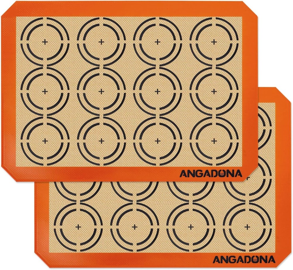 Silicone Baking Mat Sheets Set Easy Clean &Non-Stick Food Grade Reusable Baking