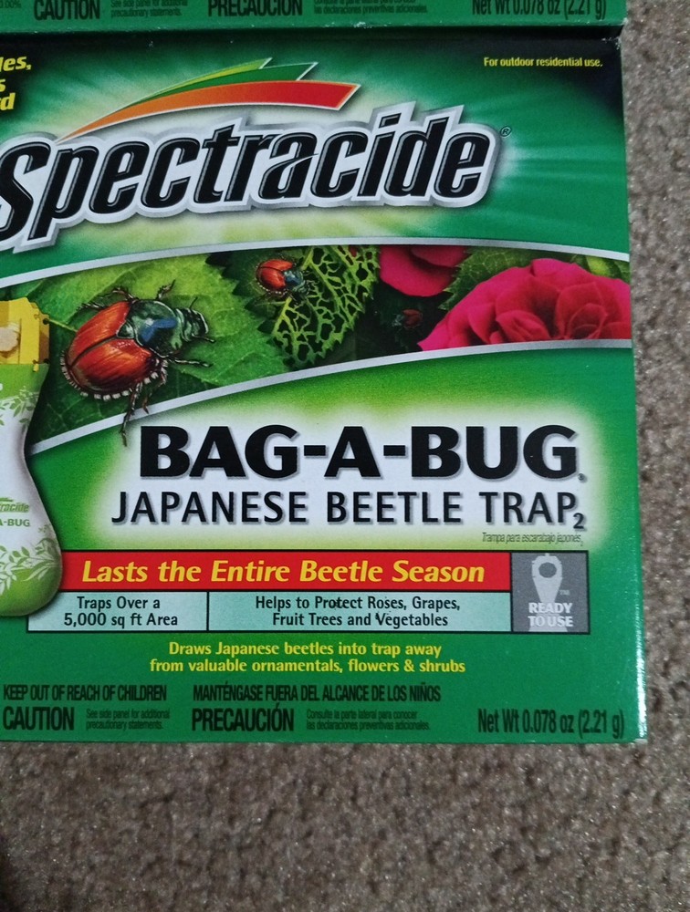 2 Pack Spectracide Bag A Bug Japanese Beetle Trap 16901