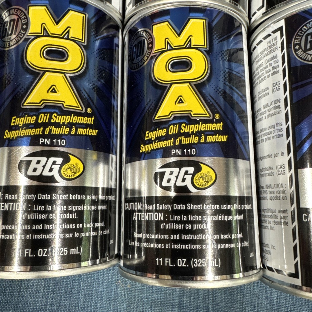 10 BG MOA Part # 110 Engine Oil Supplement