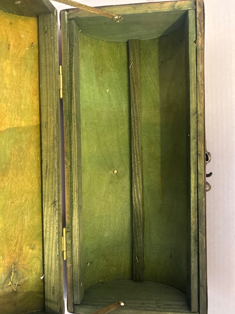 Handmade Wooden Chest - 14in