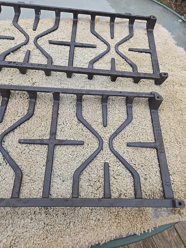 Cast Iron Heavy Gas Grates , Two J1 & J2