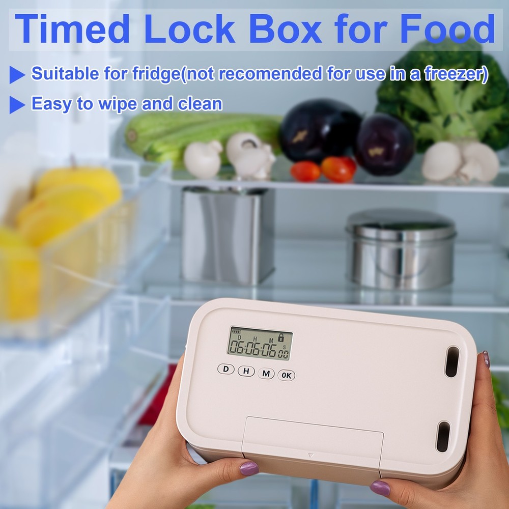 Timed Lock Box Habit Control - Reduce Screen Time & Unplug from Social Media