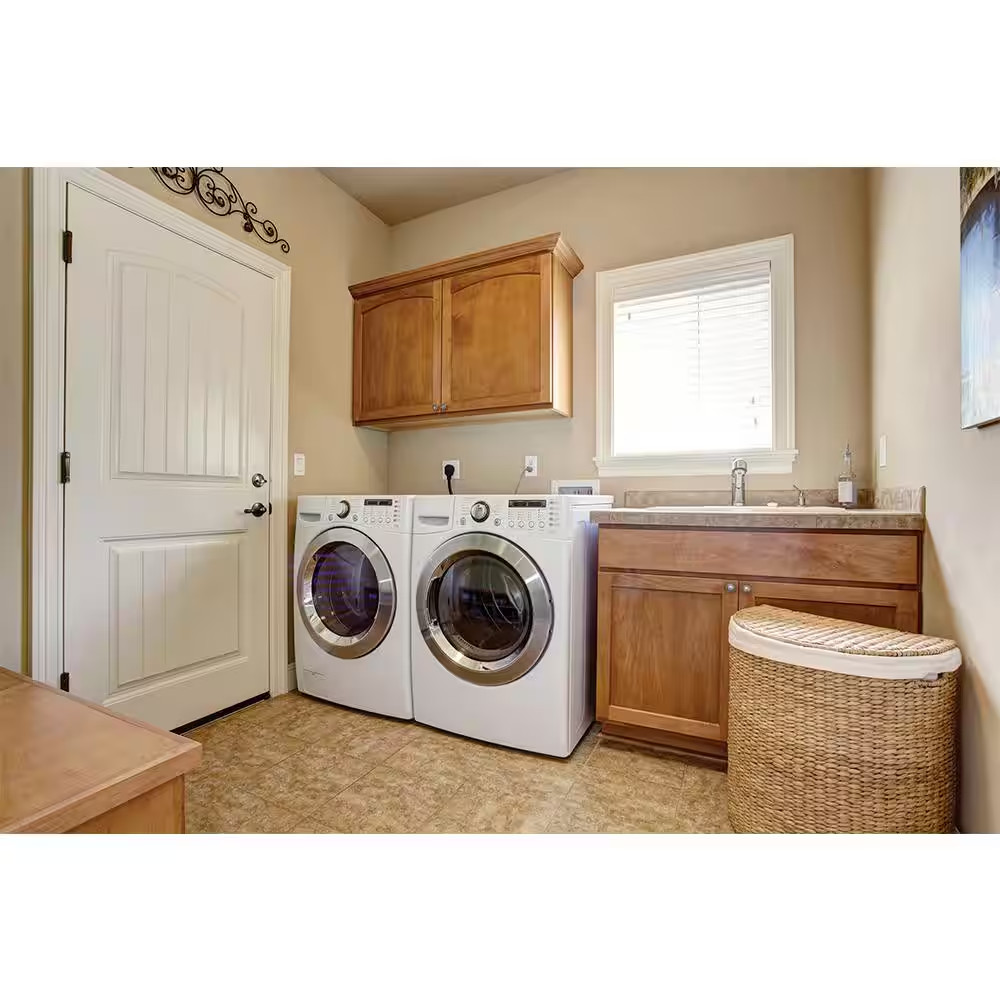 4 Ft. White 4-Light Residential Fluorescent Wraparound Fixture