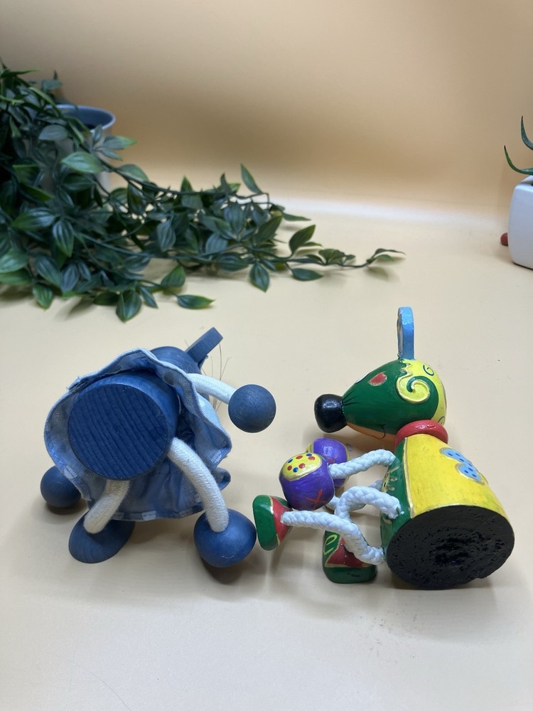 Wooden Toy Mouse Mice