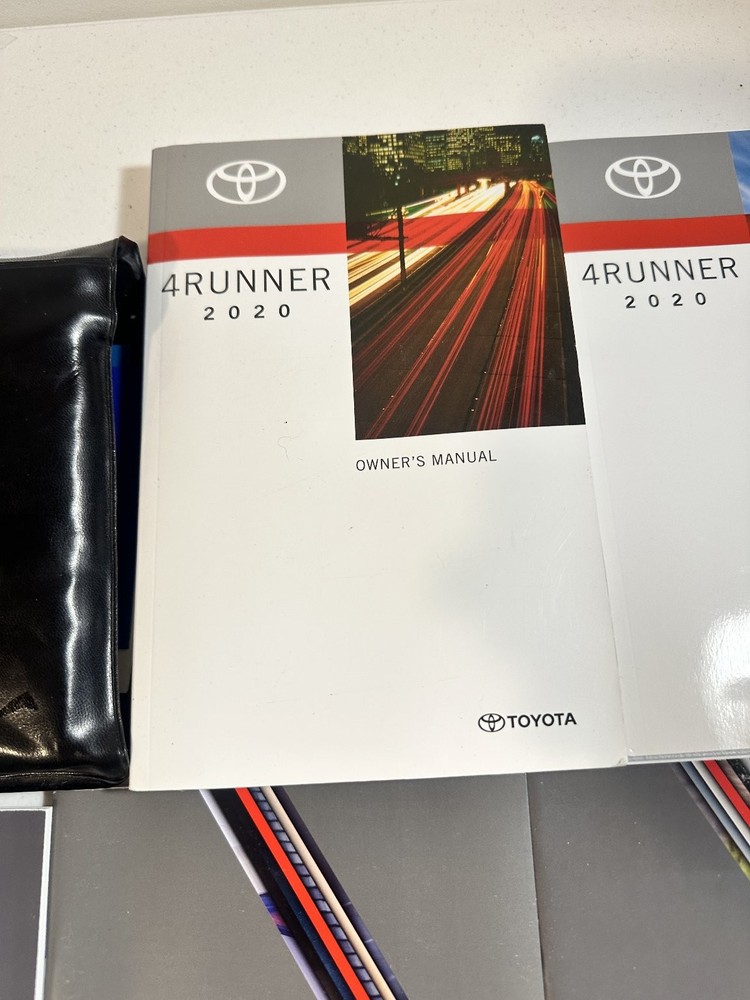 2020 Toyota 4Runner Owner's Manual Set