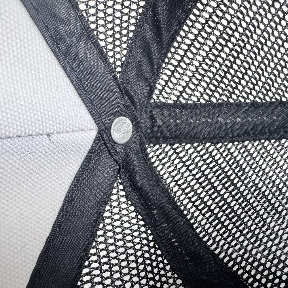 ARIAT Snapback Adjustable Mesh Cap Black & Striped Multicolored (#82)