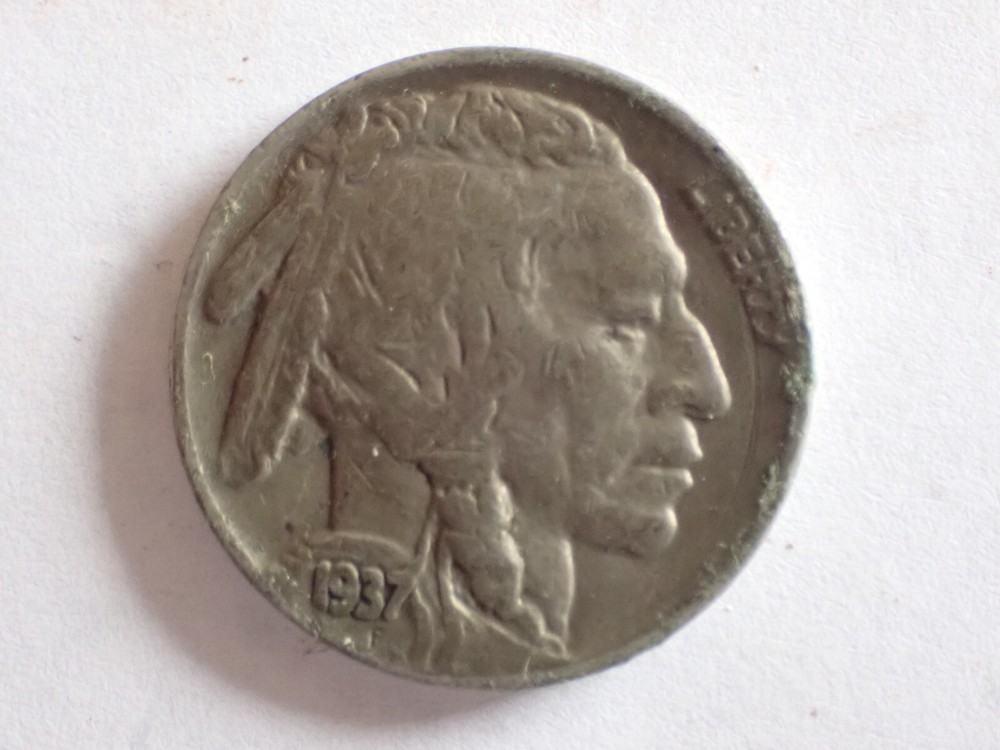 1937-P USA Buffalo Nickel