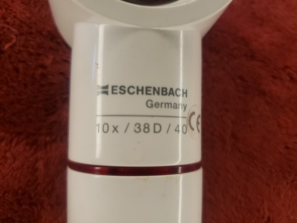 Eschenbach Optik Gmbh Magnifying Head,10X 38D Broken Switch