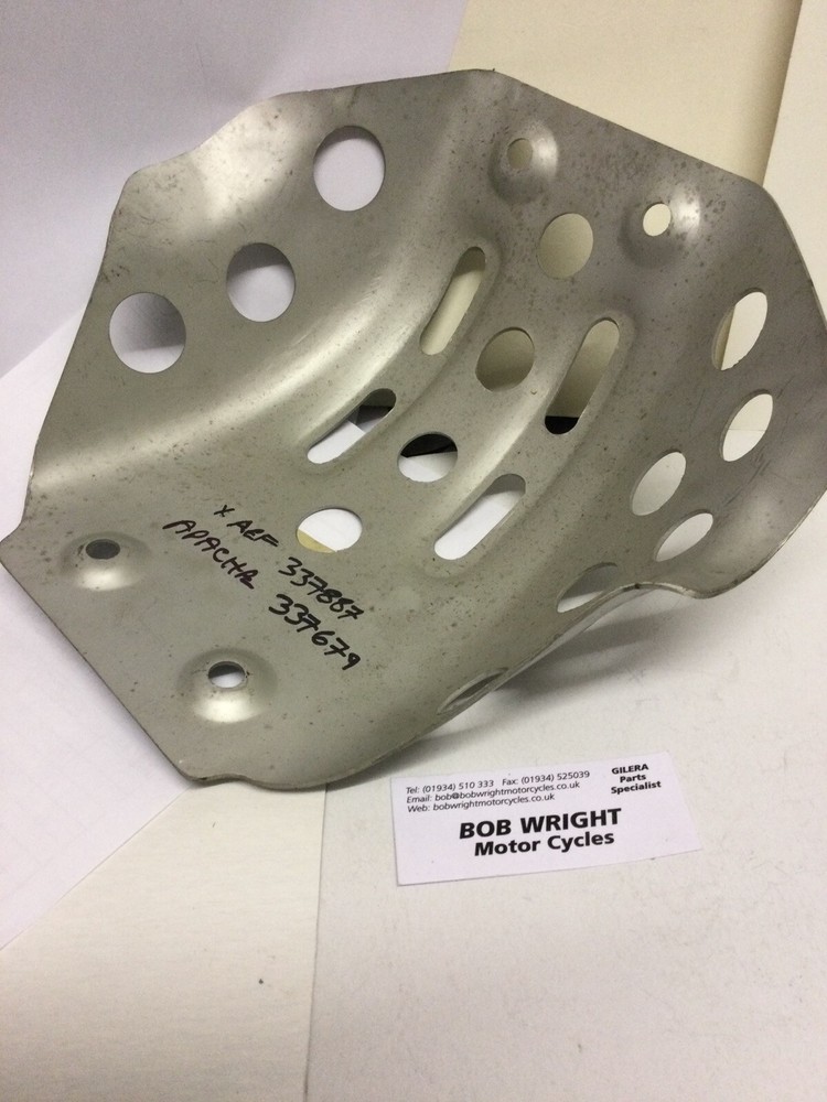 Gilera 125 Apache Sump Guard Alloy