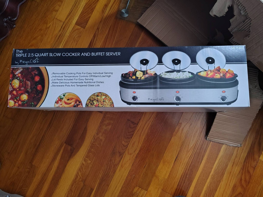 MegaChef MC-1203 BRAND NEW SEALED BOX