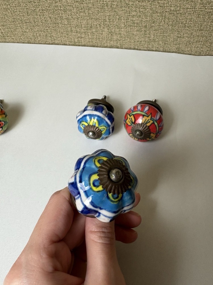 Vinatge Ceramic Knobs