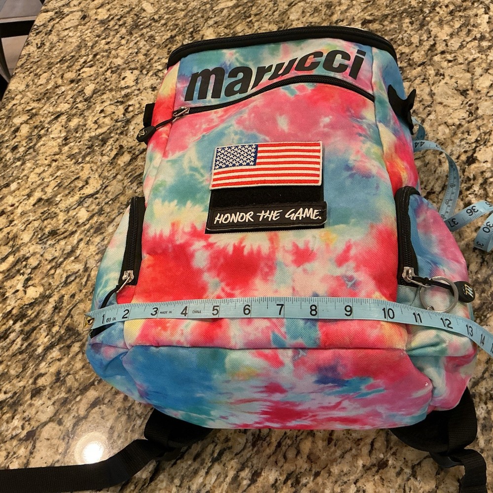 Marucci Tie-Dye Girls Softball Backpack !!