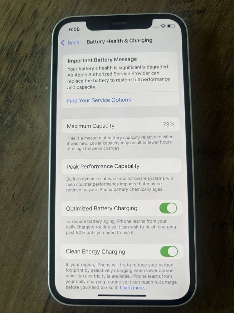 Apple iPhone 12 128GB UnlockedSmartphone - Good