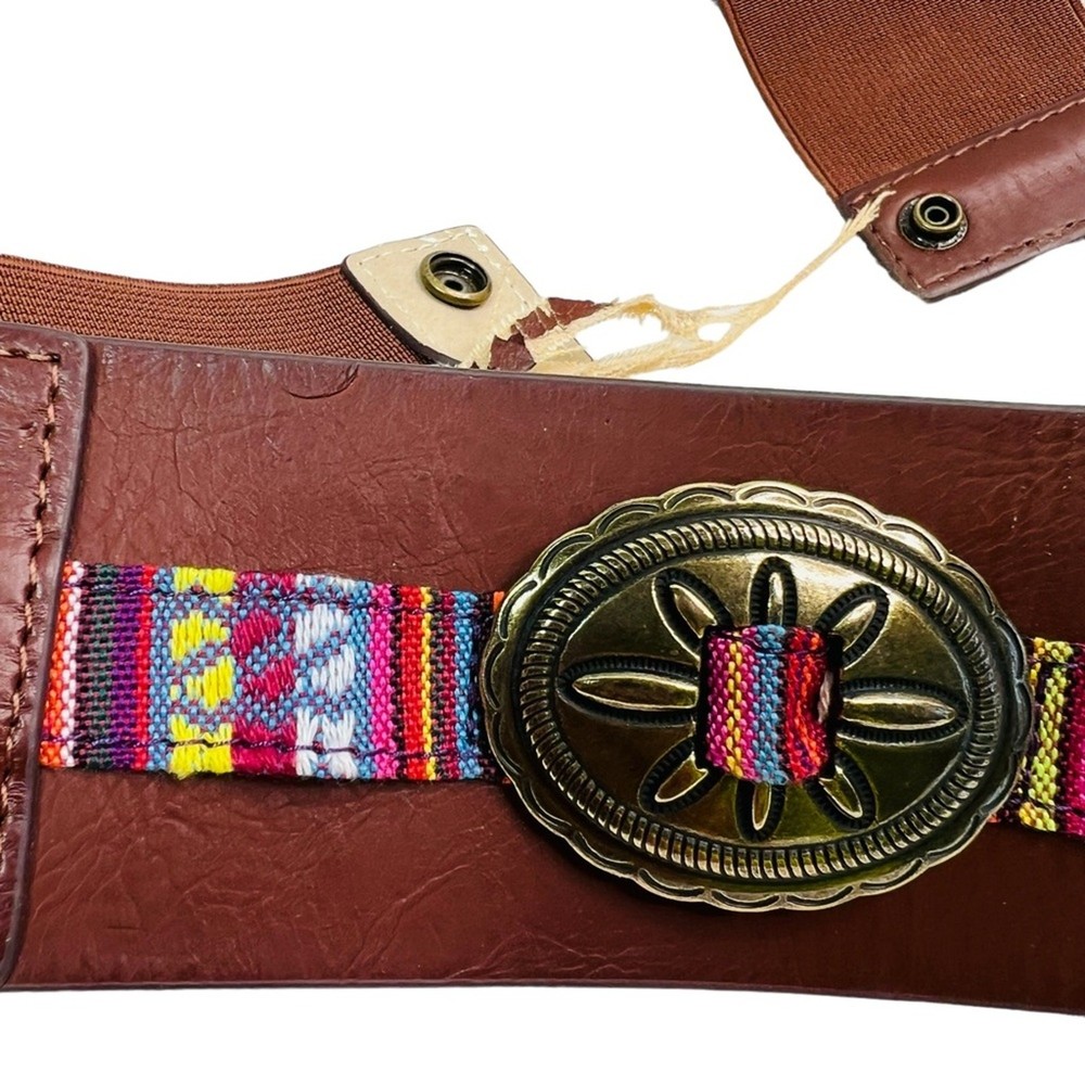 Steve Madden Aztec Brown Belt M/L