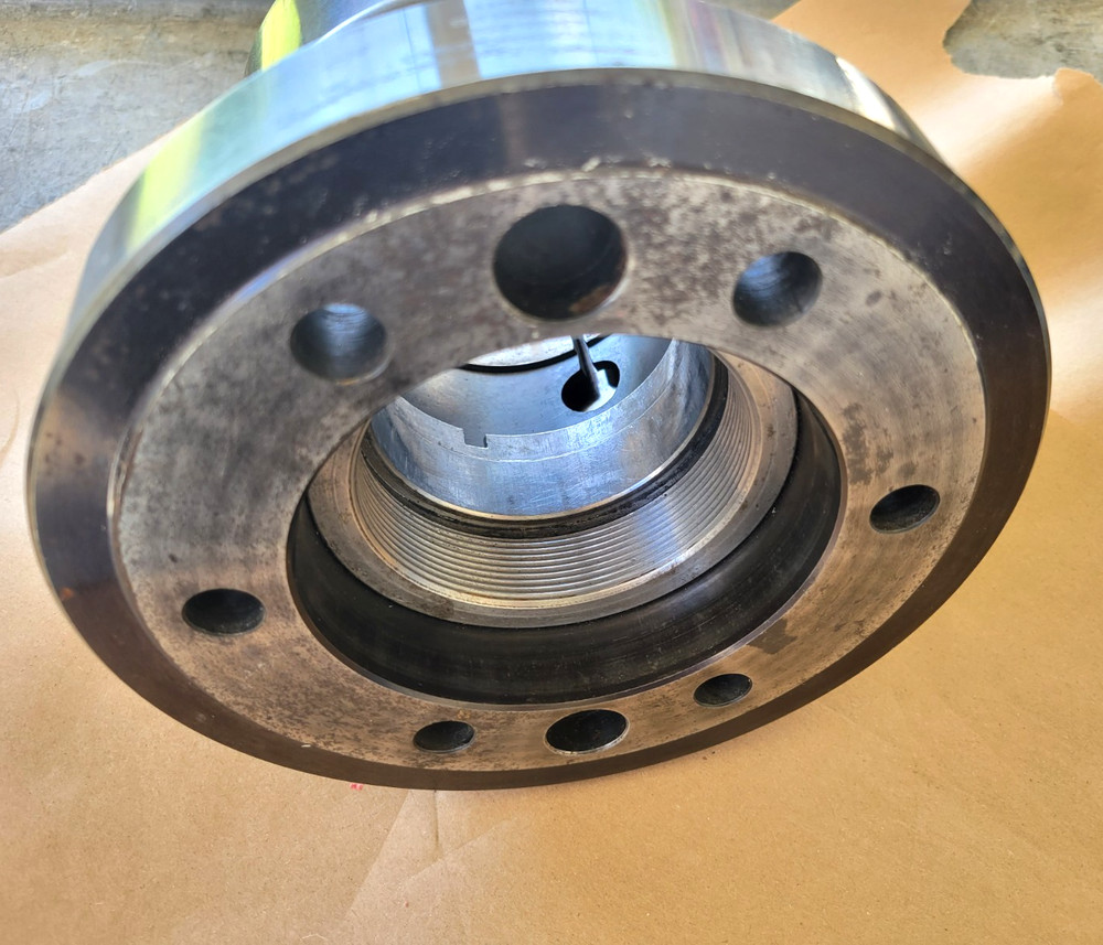 ATS S30 CNC PULLBACK COLLET CHUCK LATHE NOSEPIECE W/ A2-6 MOUNT