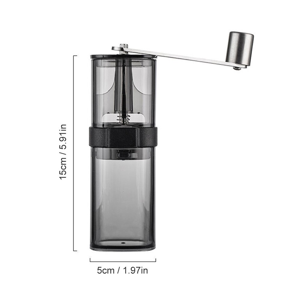 Manual Coffee Grinder Adjustable Setting Detachable Portable Coffee Bean Grinder