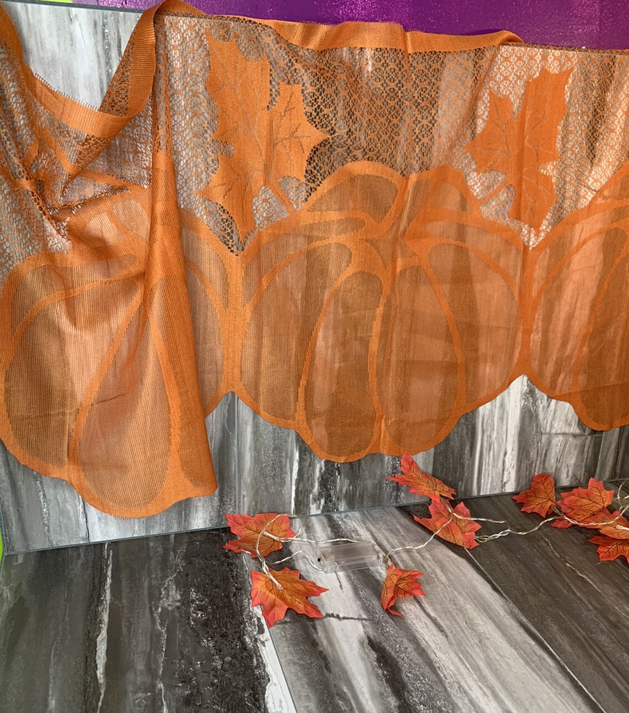 Fall Decor W/ Maple Leaf Lights