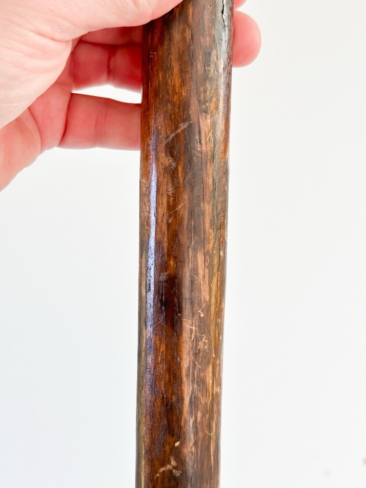 Signed Primitive Woodworking Adze Axe Tool Hex 1lb 11oz Antique Unusual