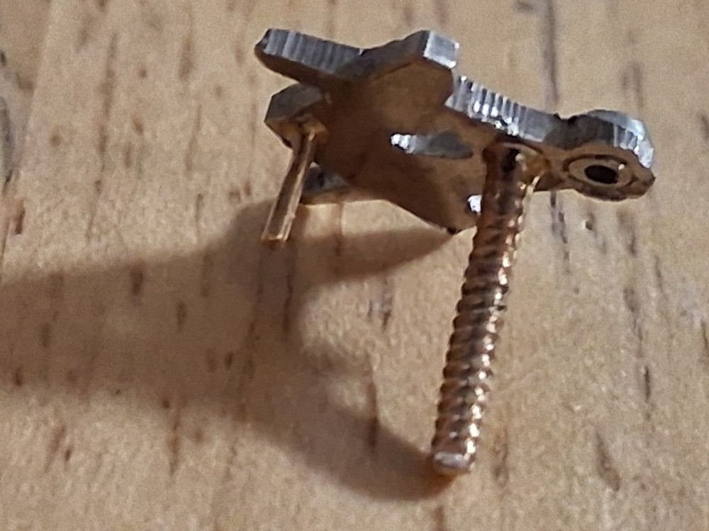Masonic Grand Master pin 14k solid gold real diamond