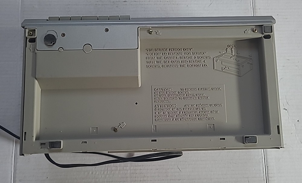 Sharp Stereo Cassette Deck RT-12 Dolby Metal Auto Program & Auto Stop