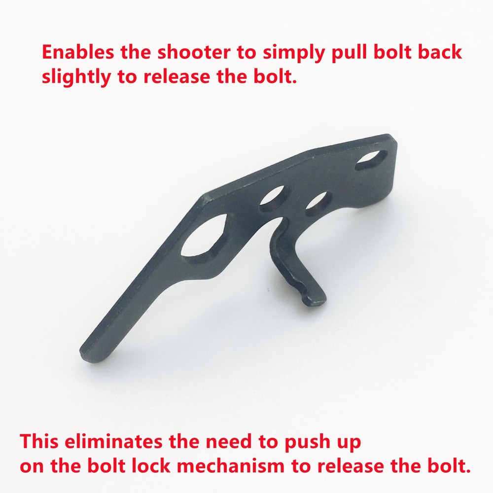 3 Pcs Combo kits for Ruger 10/22 Handle Extended Magazine Auto Release Black