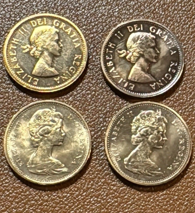 1963-1966 Canada One Cent Lot ⭐️Beautiful UNC/Proof⭐️