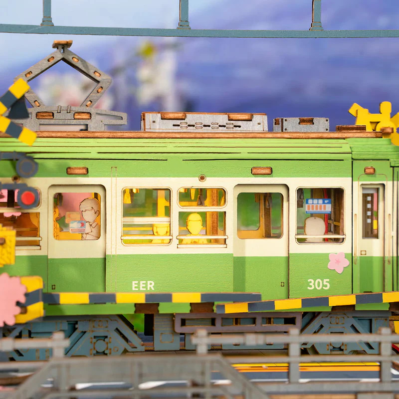 Sakura Journey Trolley 3D Wood Puzzle