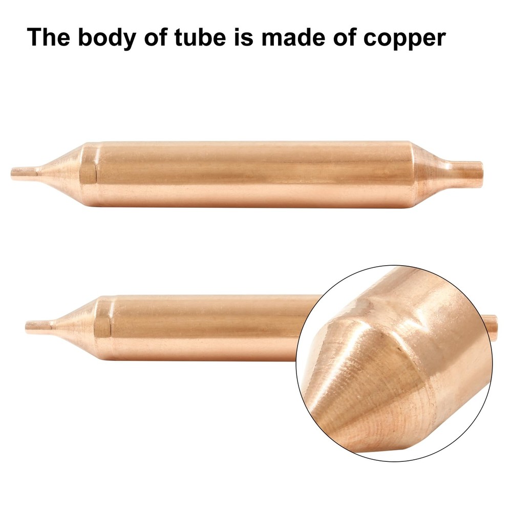 4Pcs Refrigerator Filter Dryer Copper Filter Dryer for Refrigeration Refriger