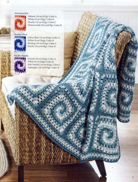 NEW HERRSCHNERS WORSTED 8 THROWS VOLUME 2 FABULOUS DESIGNS