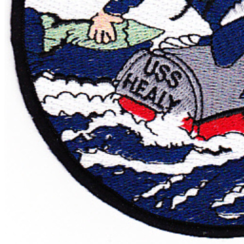 USS Healy DD-672 Destroyer Ship Second Version Patch
