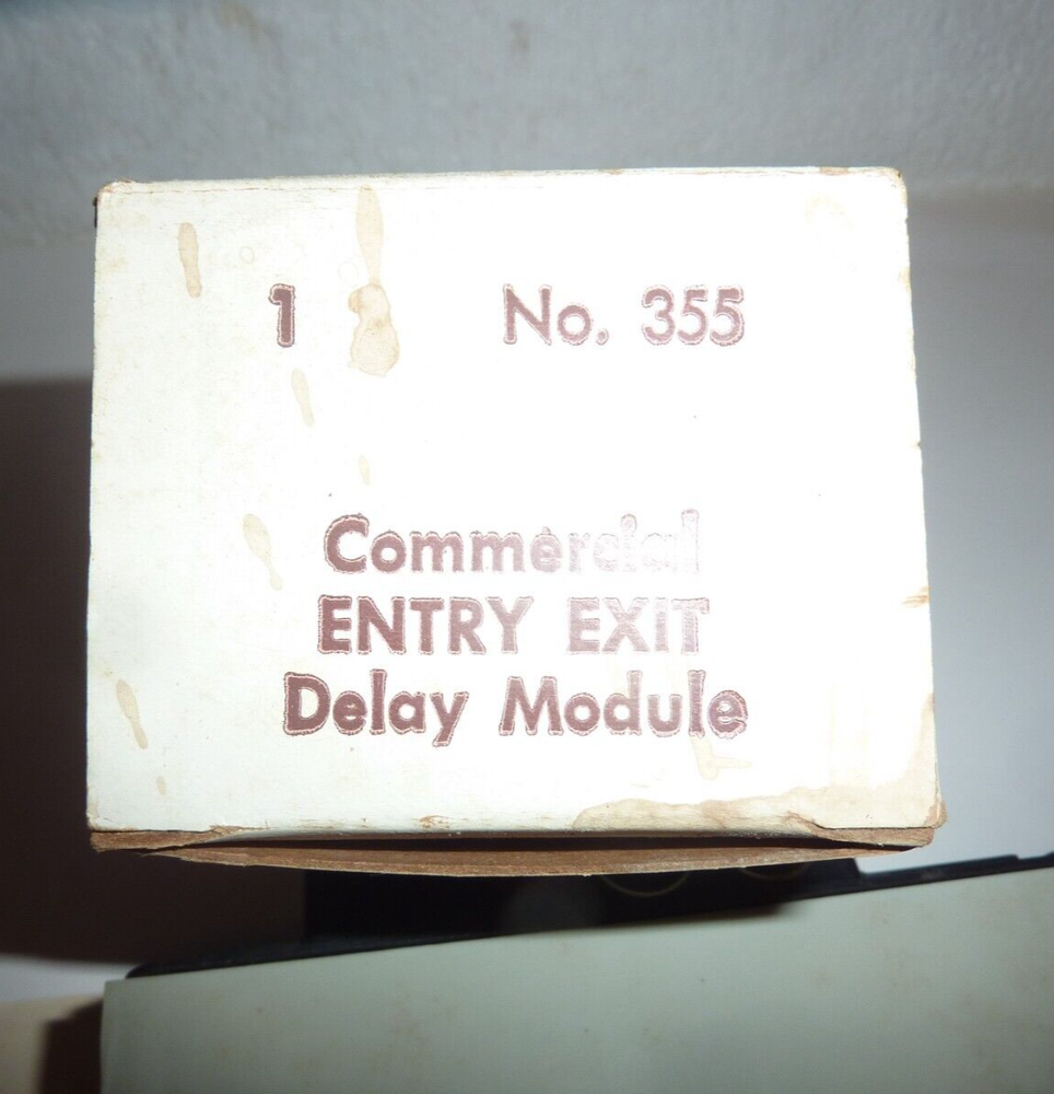 New in Box Ademco home security exit - entry delay module no. 355 S-33