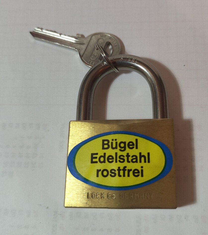 ABUS Brass Padlock No. 85 - Padlock - NEW