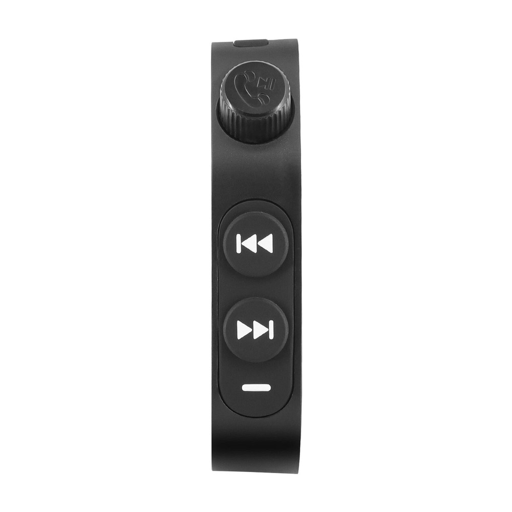Durable Wireless Bluetooth Media Remote Control For Motorcycle Handlebar Black