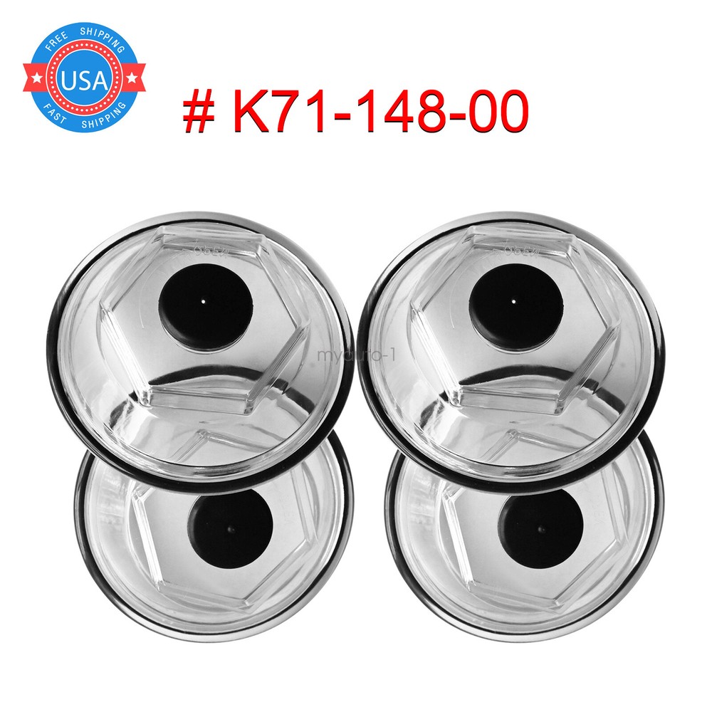 4x Replacement Oil Caps 10KHD 12K&15K 4" threads Trailer Axle 21-36 For Dexter