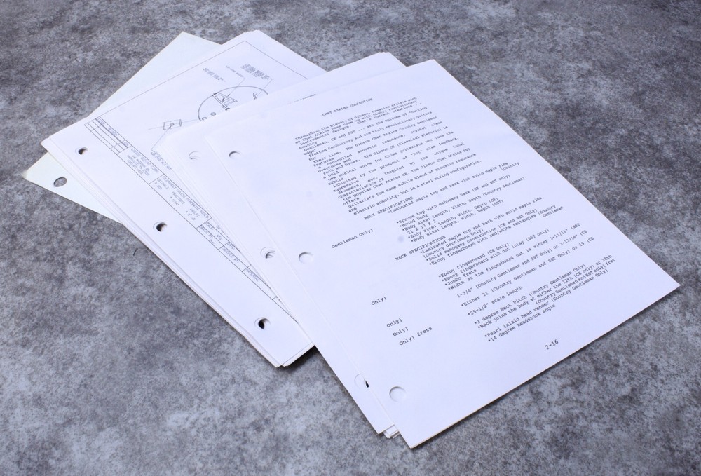 Gibson Authorized Parts Catalog