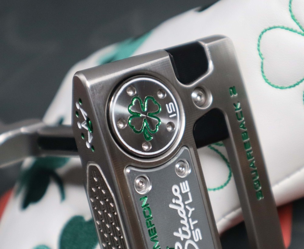 2025 Scotty Cameron Squareback2 Studio Style Custom Putter Clover Edition