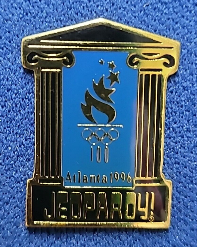 1996 ATLANTA JEOPARDY OLYMPIC PIN