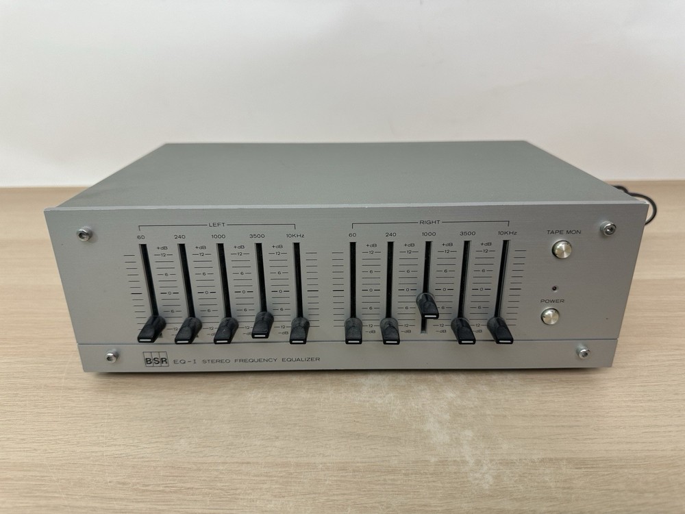 BSR - Model EQ-I - Stereo Frequency Equalizer - Tested & Working