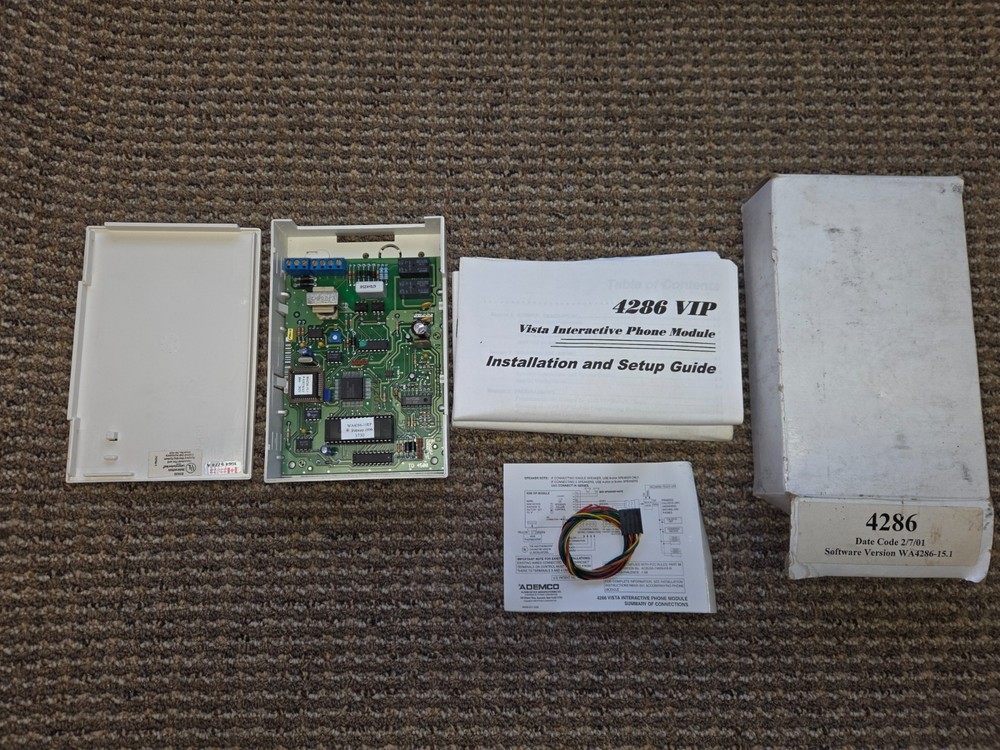 4286 VIP Vista Interactive Phone Module