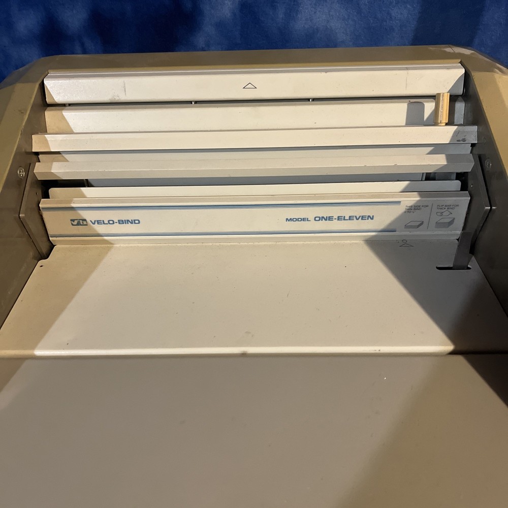 Velobind model 111 (one eleven) binder