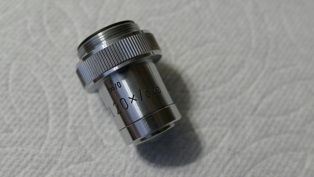 Leitz Microscope Infinity Objective Lens ∞/0 NPL 20x/ 0.40 P - NICE!