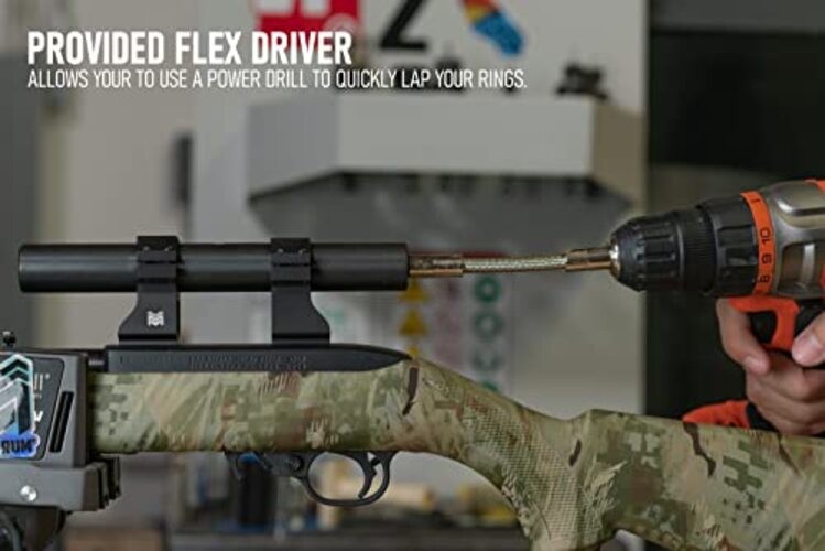 Scope Ring Alignment and Lapping Tool Kit 1 inch diameter