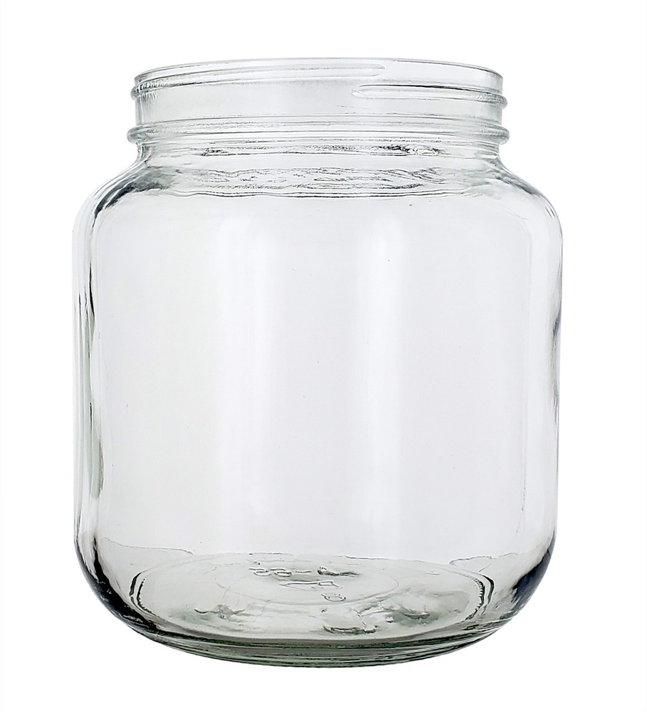 64oz Wide Mouth Jar (No Lid)