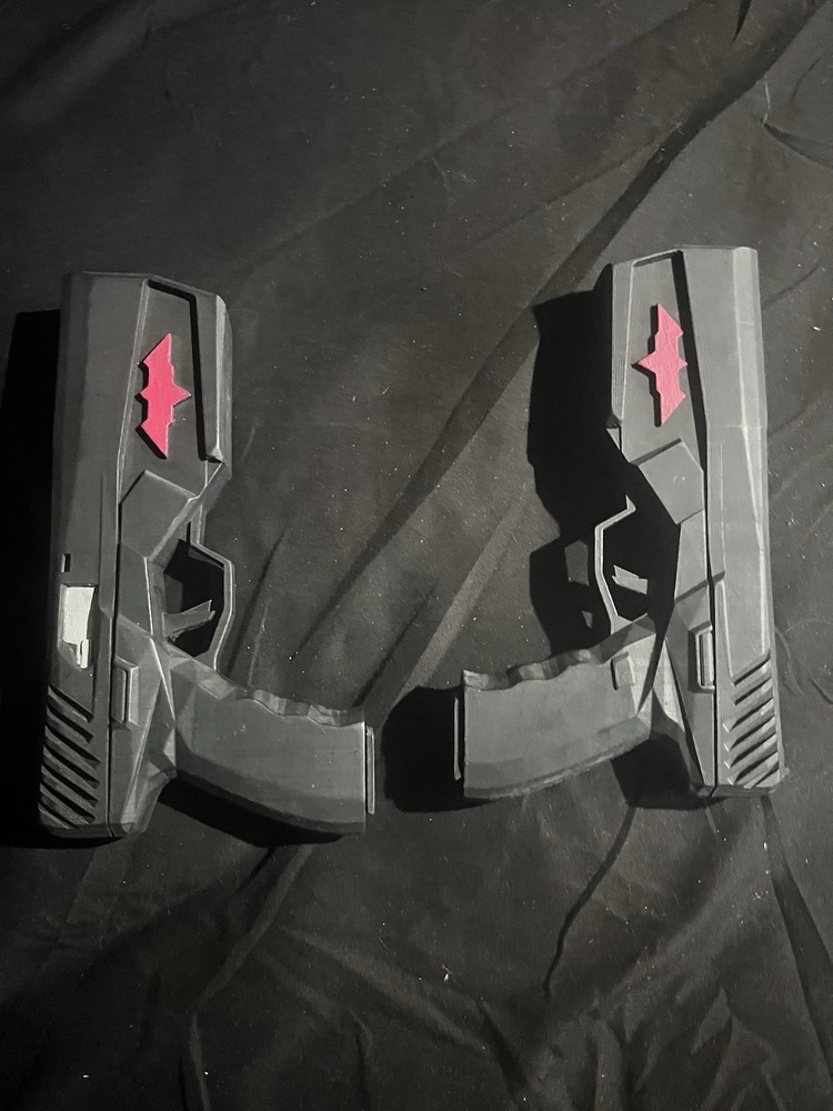 3D Printed Red Hood Pistols 3D Printed
