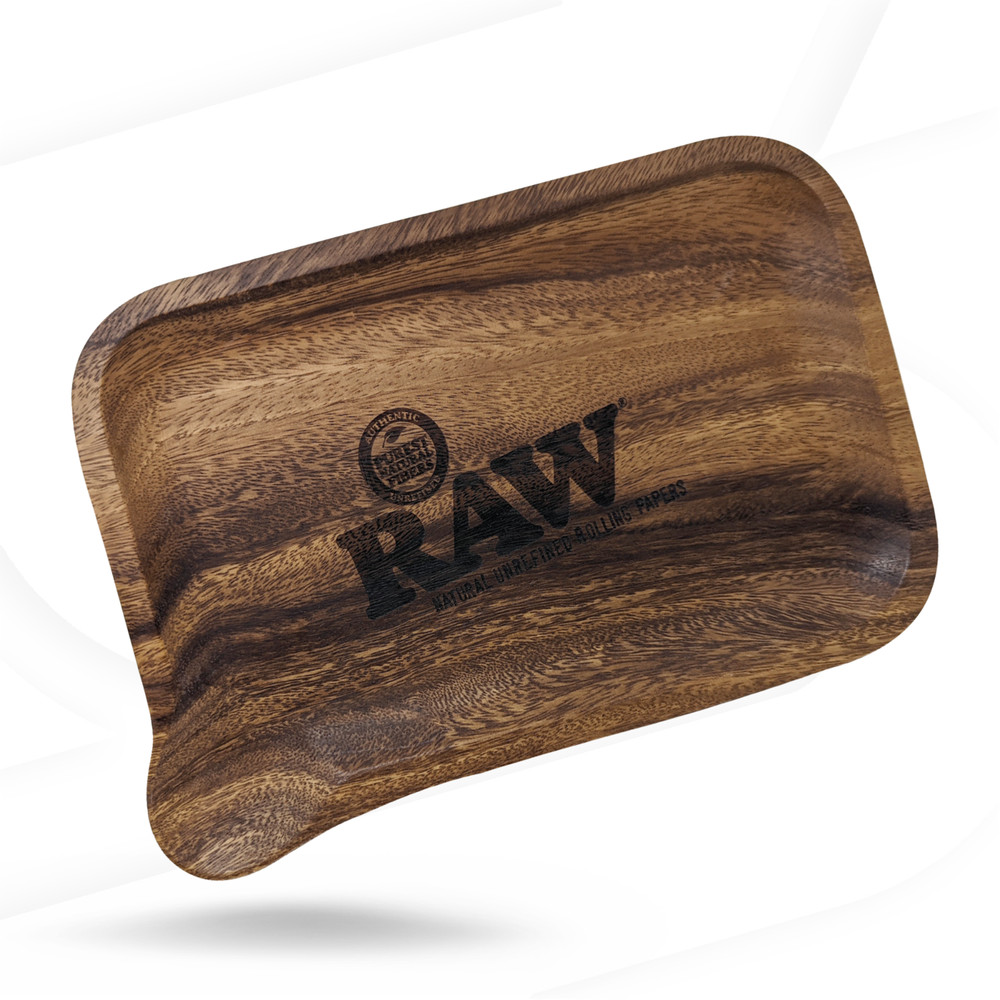 RAW Wooden Pour Rolling Tray