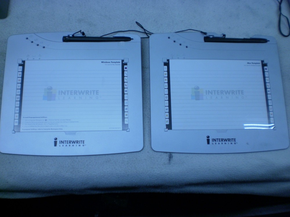 x6 Interwrite Mobi IP500 Learning Tablet & Charging Dock, x2 SP400 R/Description