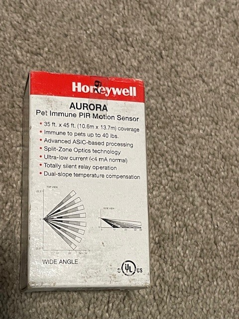 NEW HONEYWELL AURORA PET IMMUNE MOTION SENSOR