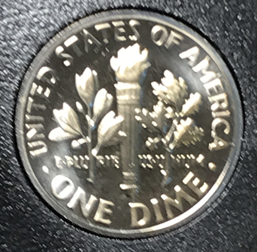 1972-S PROOF ROOSEVELT DIME